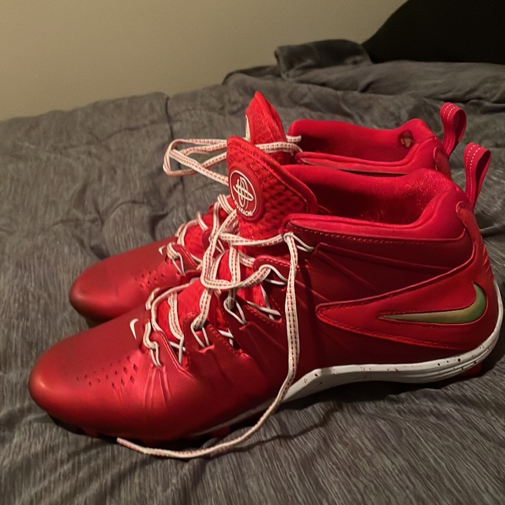 Nikebetterworld NIKE HUARACHE 4 LX LE LACROSSE FOOTBALL CLEATS